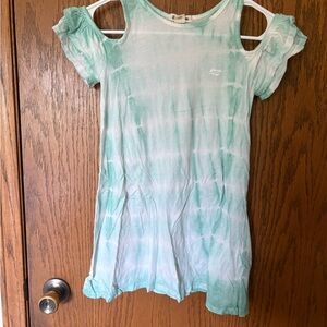 Billabong Light Green Cold Shoulder Top